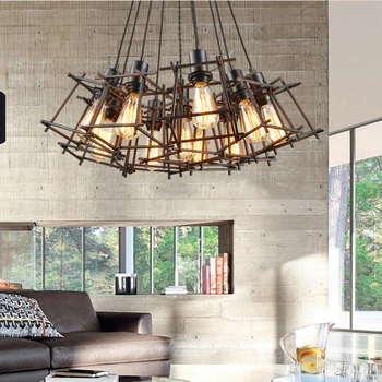 

Vintage Ceiling Lights lamps luminaria de teto for Living Room bedroom American Ceiling lamp Home Lighting Fixtures