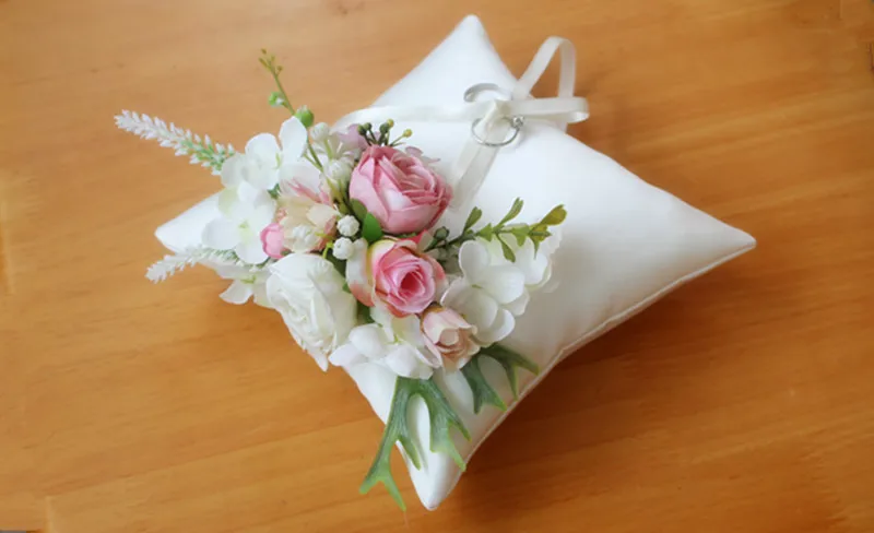 Фиолетовое обручальное кольцо, подушку, цветок, кольца, подушку для носителя, для свадьбы, деко, атласные белые кольца, держатель, цветок, девушка, деко, реквизит для свадеб