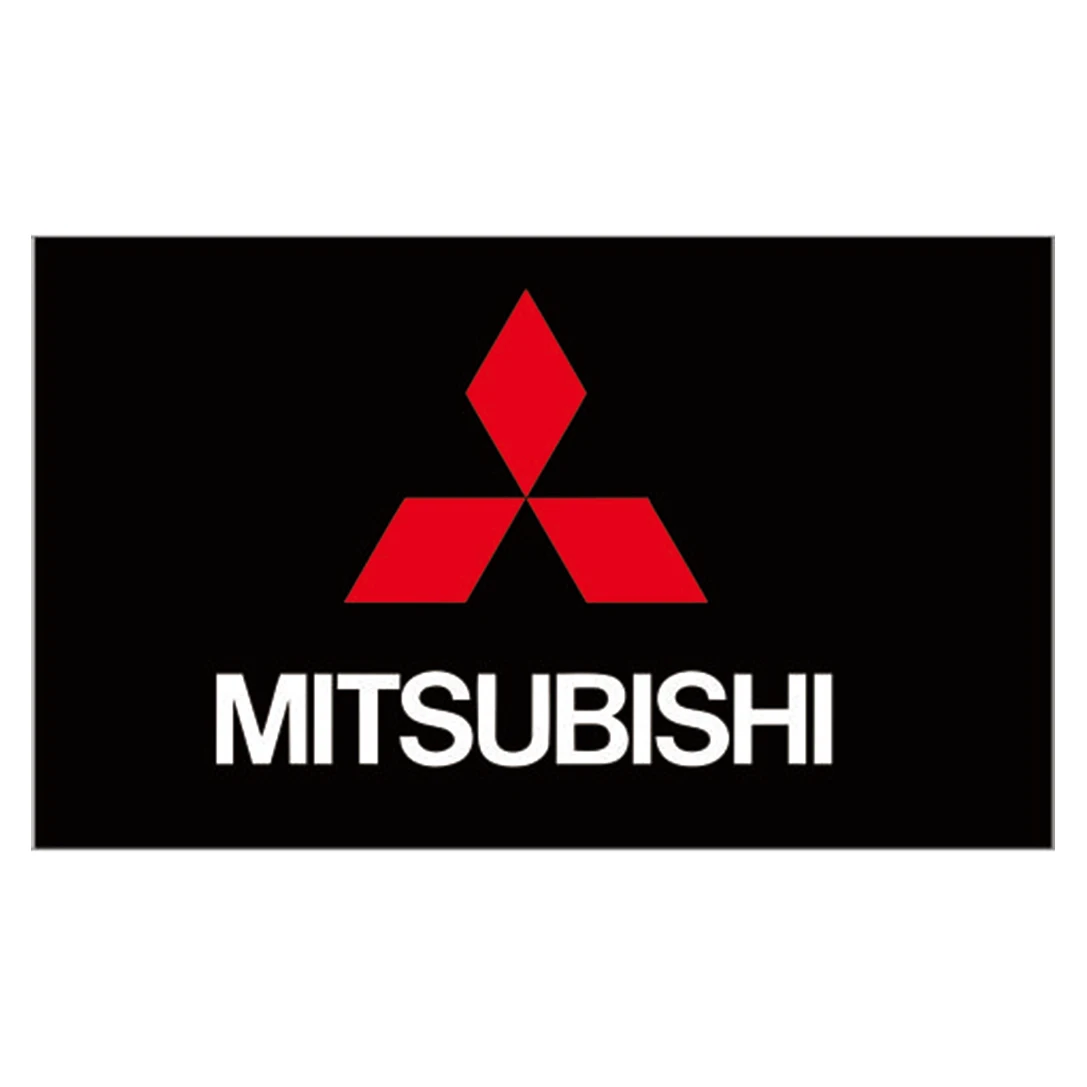90*150 см Автомобильный флаг Mitsubishi для украшения|Флаги баннеры и аксессуары| |