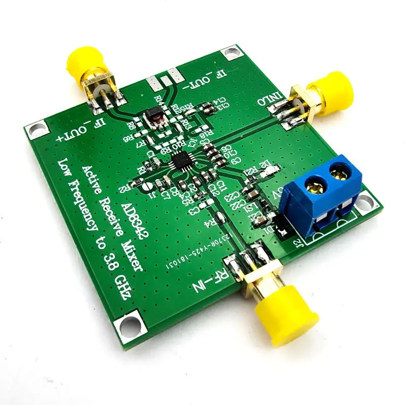 AD8342 LF to 3.8GHZ Active Mixer Downconversion Output with Balun Transform New