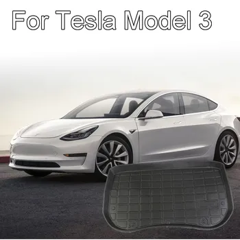 

Black TPE Material Waterproof Front Cargo Tray Trunk Floor Mat Fit For Tesla Model 3 Anti-dust Boot Cargo Line Custom