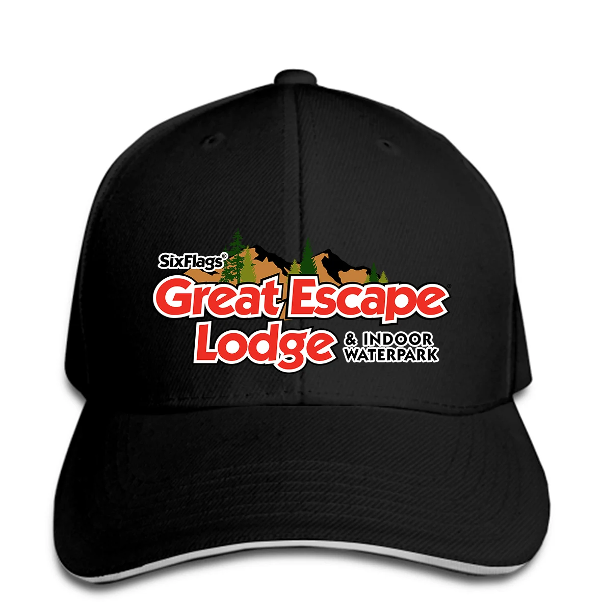 Мужская бейсболка Six Flags Great Es Кепка e бейсболка кепка с логотипом Женская кепка