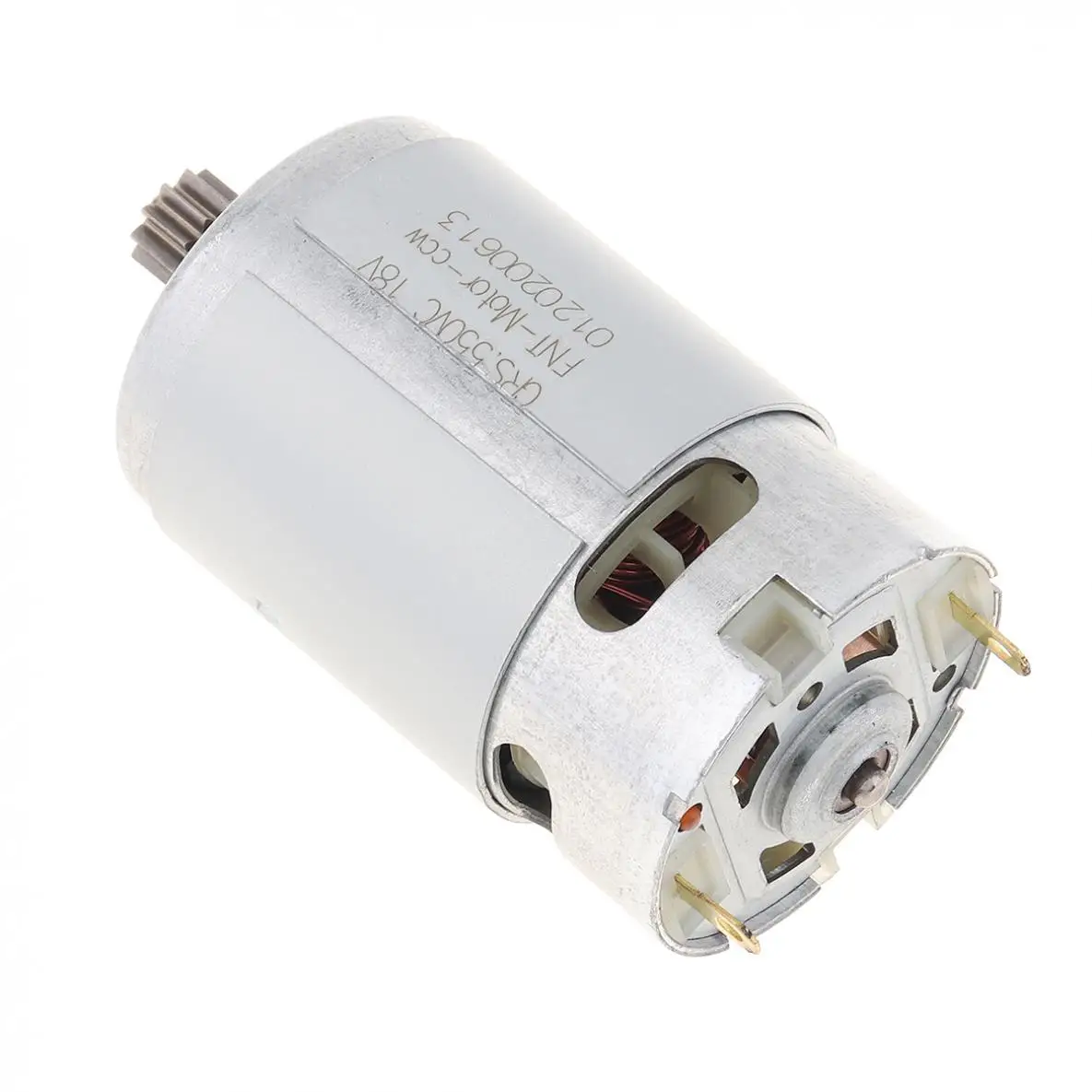 RS550 10.8/12/14.4/16.8/18V 27500rpm DC Motor with Two-speed 11 Teeth High  Torque Gears Box for Electric Drill/Screwdriver