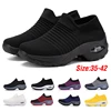 Women Tennis Shoes Breathable 5CM Height Increase Sports Sneakers Air Cushion Female Walking Sock Shoes Thick Bottom Platforms 1