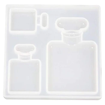 

Epoxy Resin Molds Large Art Resin Molds DIY Silicone Resin Casting Molds Perfume Bottle 3D Resin Mold for Resin Epoxy, Candle Wa