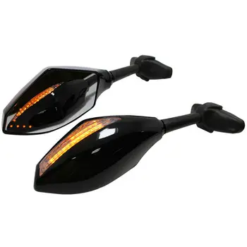 

Motorcycle Arrow LED Turn Signal Side Mirrors For Honda CBR600 F4/F4I 99-06 TURN SIGNAL MIRRORS CNC Motorcycle Mirror