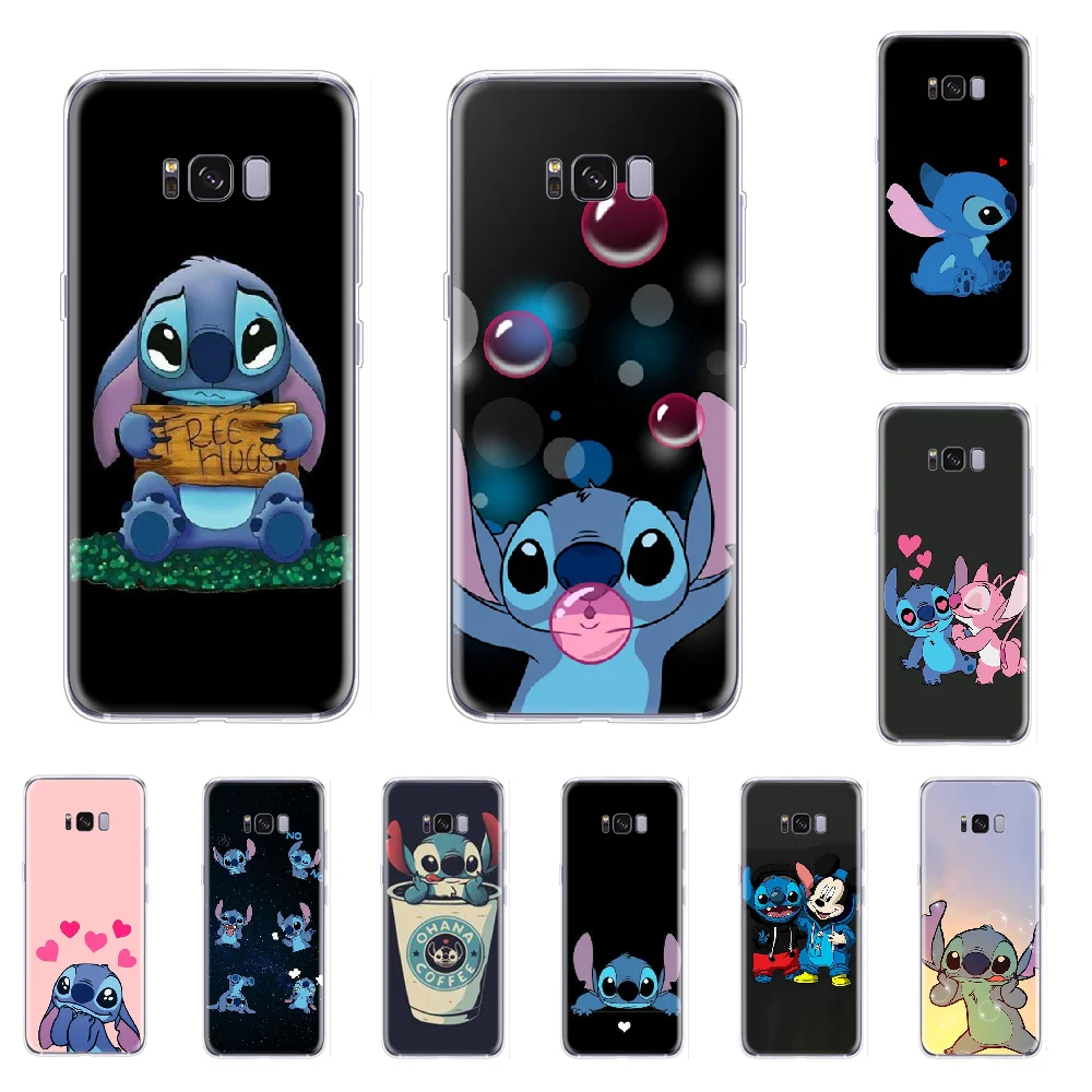 Stitch Cartoon cute Customer High Quality Phone Case For Samsung S5 S6 S7 S8 S9 S10 e S20 Ultra edge plus lite | Мобильные телефоны