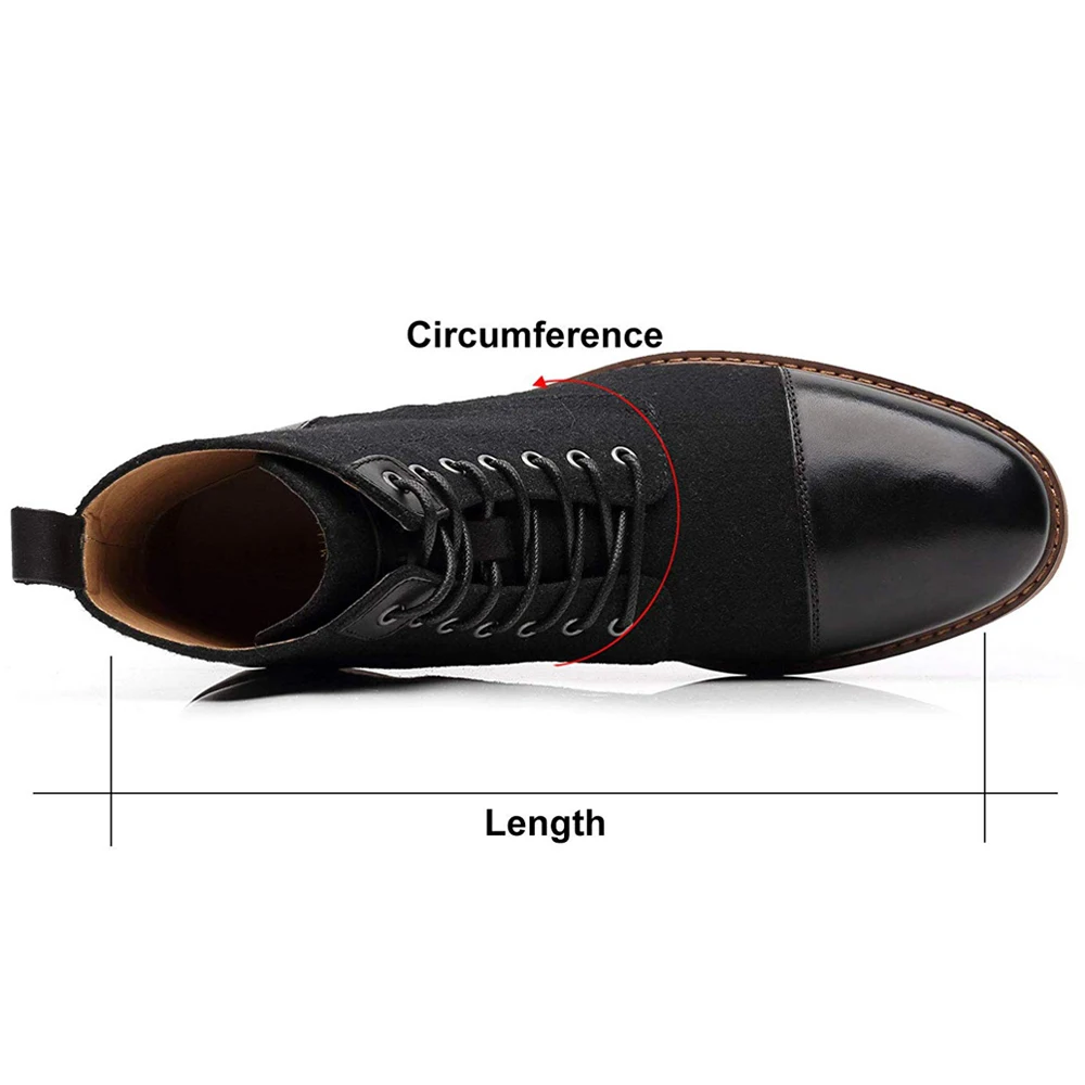 Men Ankle Boots Autumn Winter Casual Lace Up Shoes Booties Oxfords Fashion Boots Men Large Size 39-48