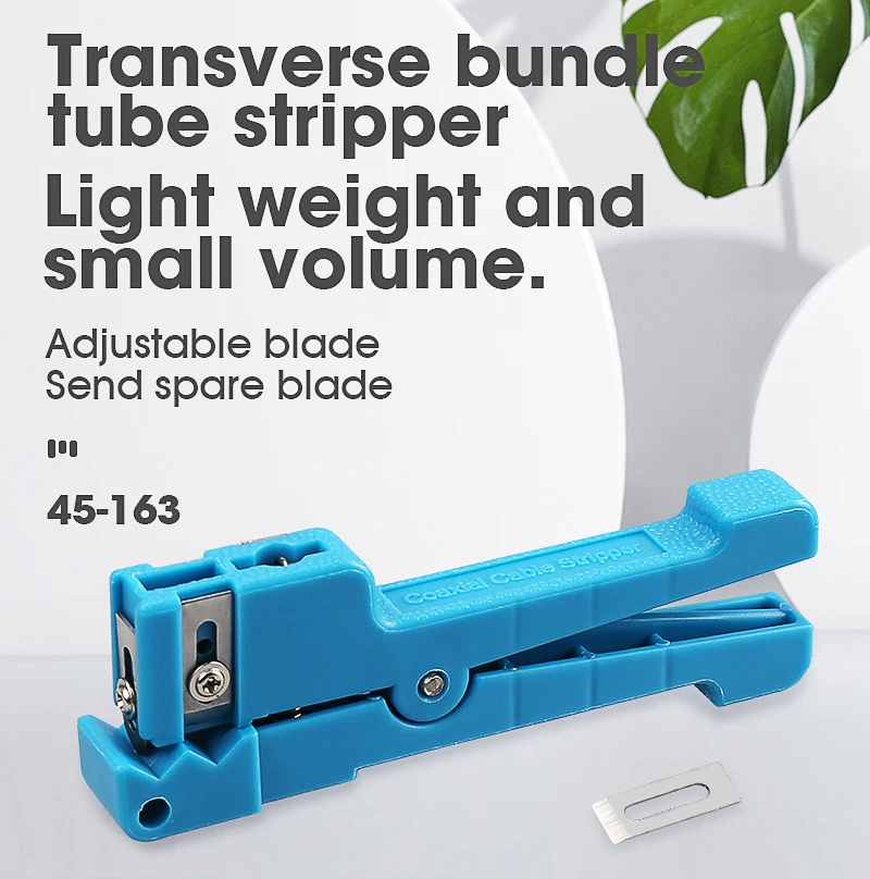 IDEAL 45 163 Buffer Tube Optical Fiber Stripper 3.2 5.6mm Fiber Optic