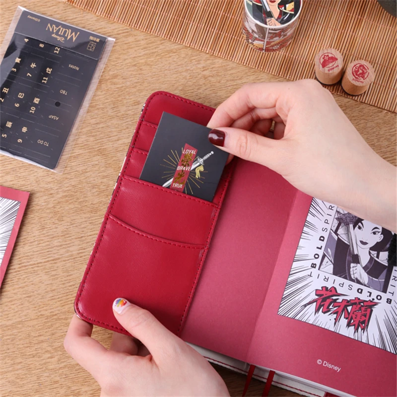 Kinbor x Disney Mulan Theme Premium Notebook Journal Set A6 Size Gift Packaging Notebooks School Suppliers Gift Tools Stationery Kinbor x Disney Mulan Theme Premium Notebook Journal Set A6 Size Gift Packaging Notebooks School Suppliers Gift Tools Stationery