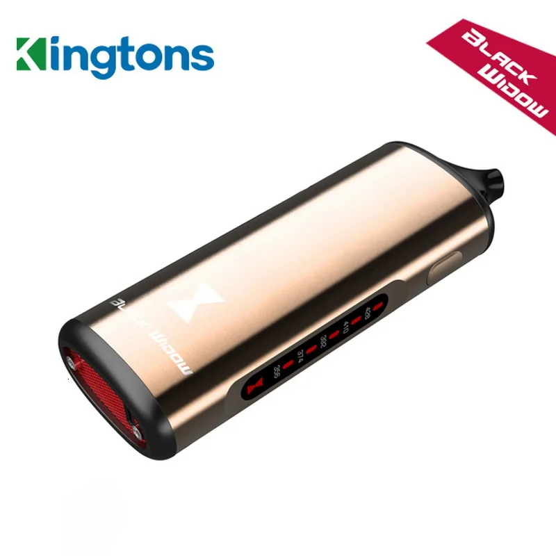 Kingtons Black Widow сухой травяной испаритель BLK 1600mah Vape ручка электронная сигарета черная Widow Nokiva камера травяной испаритель