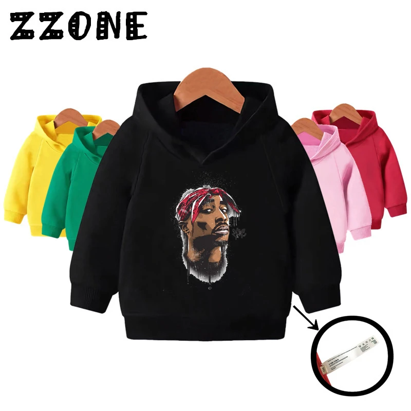 Enfants Sweat A Capuche Enfants Tupac 2pac Hip Hop Swag Sweats Pull Bebe Couverture En Coton Automne Filles Garcons Vetements Kmt287 Aliexpress