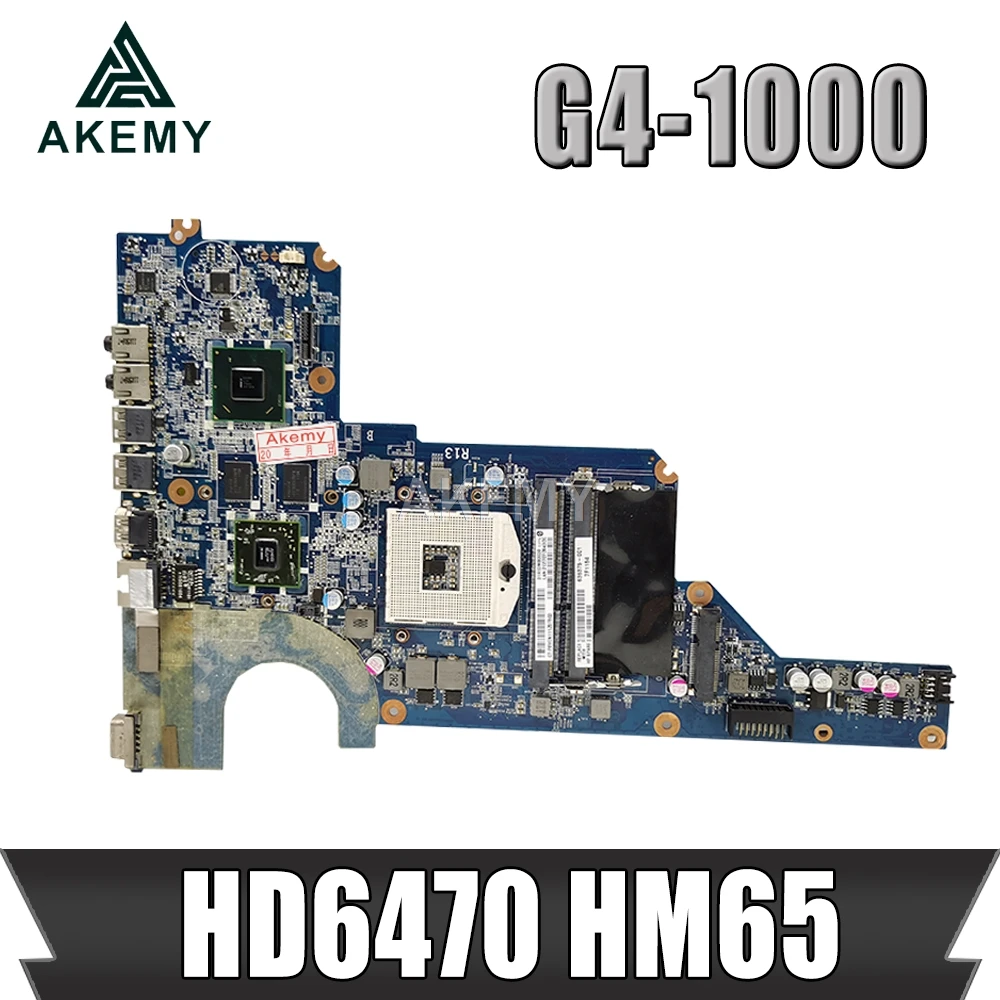 Материнская плата для ноутбука For HP Pavillion G4 G4-1000 G6 HD6470 материнская 650199-001 636375-001