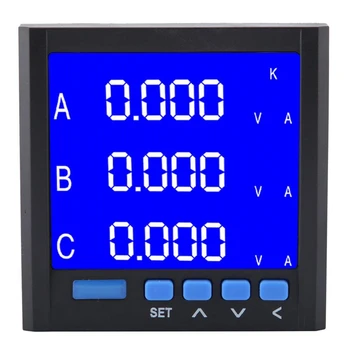 

New digital three-phase multi-function voltage ammeter voltmeter ammeter smart meter display instrument