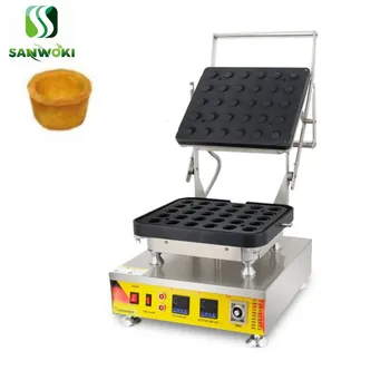 

110V 220V Electric Cylinder shape egg tart shell machine tartlet shell baker Tartlet Pan 30pcs/mold Non-stick egg tartlet maker
