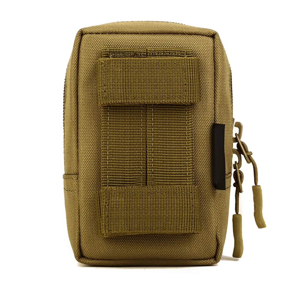 

Camping Wear Resistant Hunting Large Capacity Hanging Tactical Waist Bag Outdoor Waterproof Rectangle Phone Pouch Nylon Portable