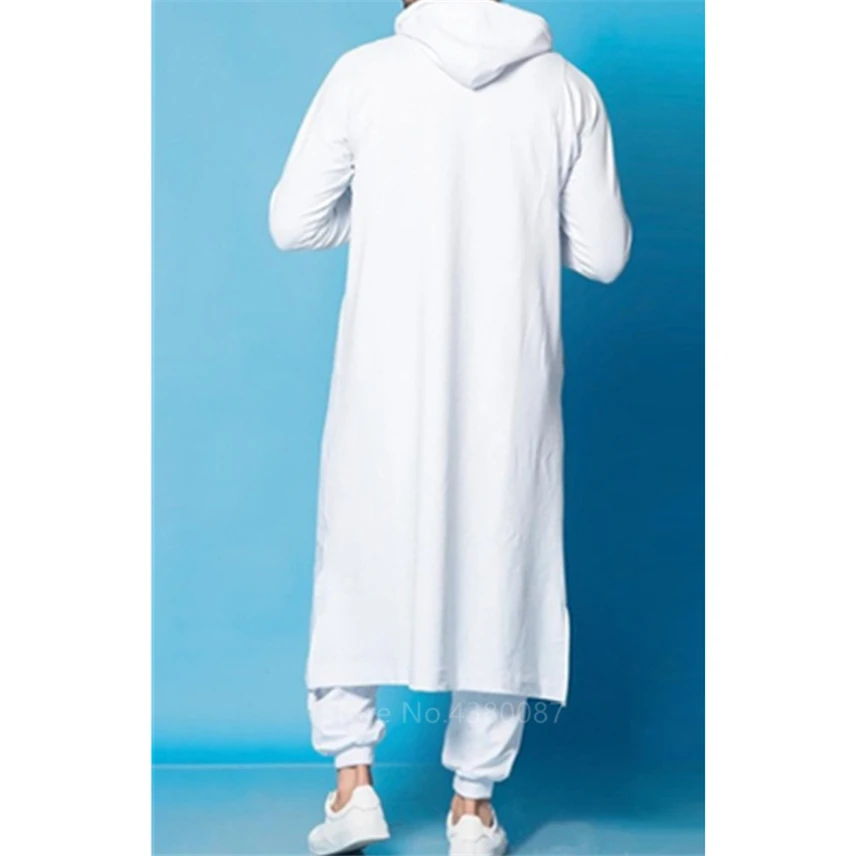 New Mens Jubba Thobe Arabic Islamic Clothing Winter Muslim Saudi Arabia Arabic Abaya Dubai Long Robes