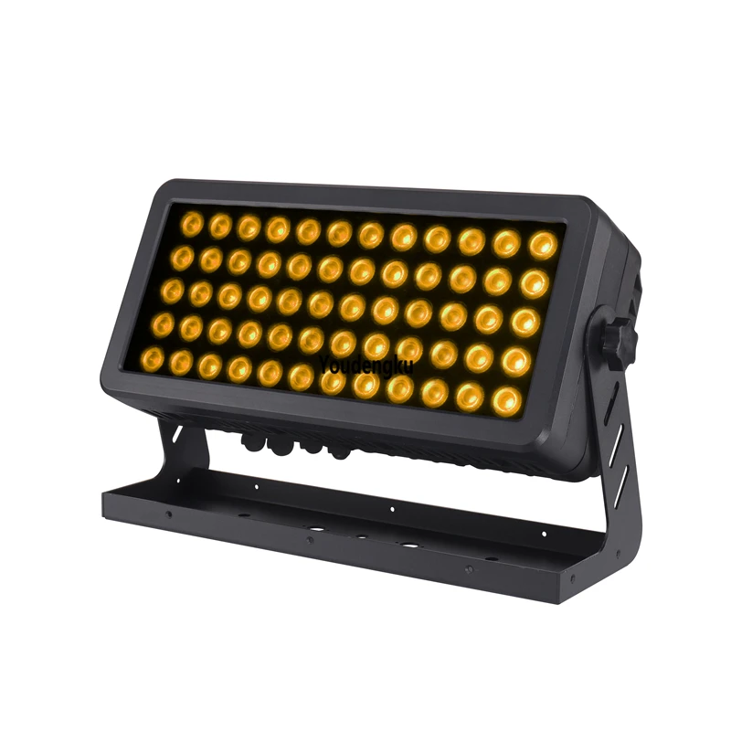 

1 unit lyre wash dmx 60*10w waterprpof led wall washer RGBW 4 IN 1 outdoor led city color wash light