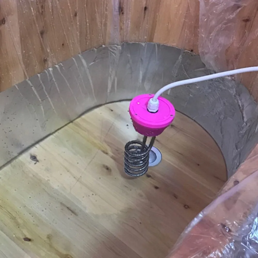 

2500W Bathtub swimming pool high power heater water boiler with Thermometer