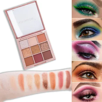 

Eyeshadow palletei Easy to Wearfull professional Glitter Eye Shadow Powder Palette Matt Eyeshadow Cosmetic Makeup 9 Color Y801