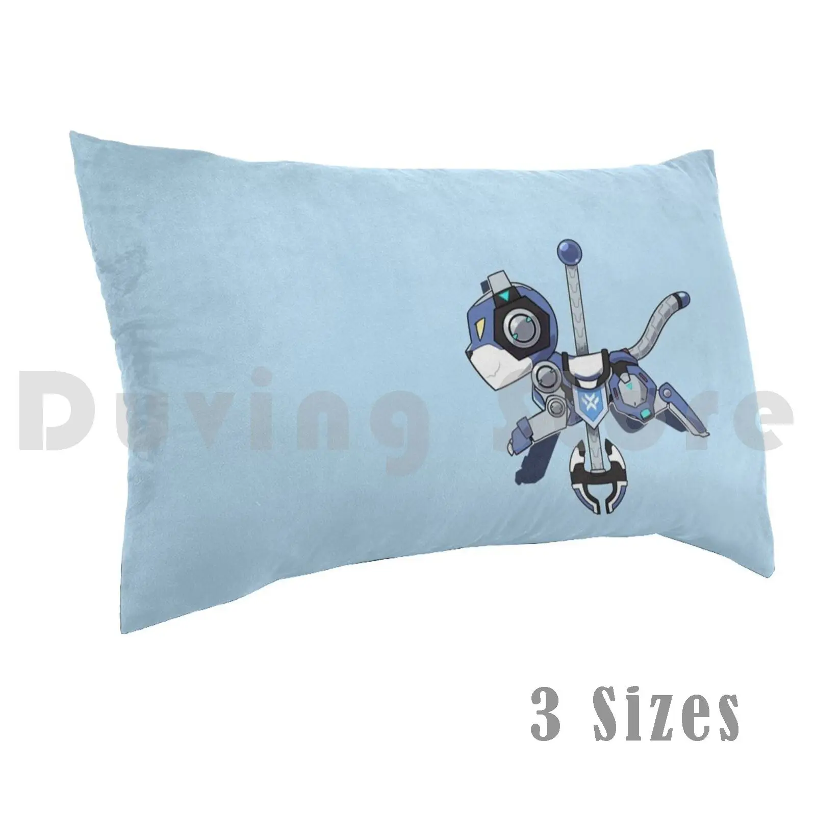 Federa Per Cuscino Blue Lion Carousel 20X30 Pollici Voltron Lion