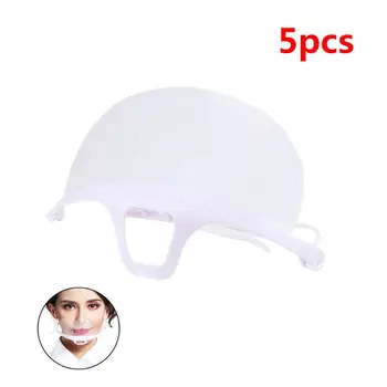 

Disposable Transparent Dustproof Anti-Saliva Isolation Protective Face Mouth Cover Mask for catering special cook food kitchen