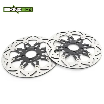 

BIKINGBOY 11.5" Front Brake Discs Disks Rotors For Harley 1450 FXDX FXDL FXDWG 00-03 FXDXT 01-03 FXDXi 04-05 1690 FXFB FXBS 18