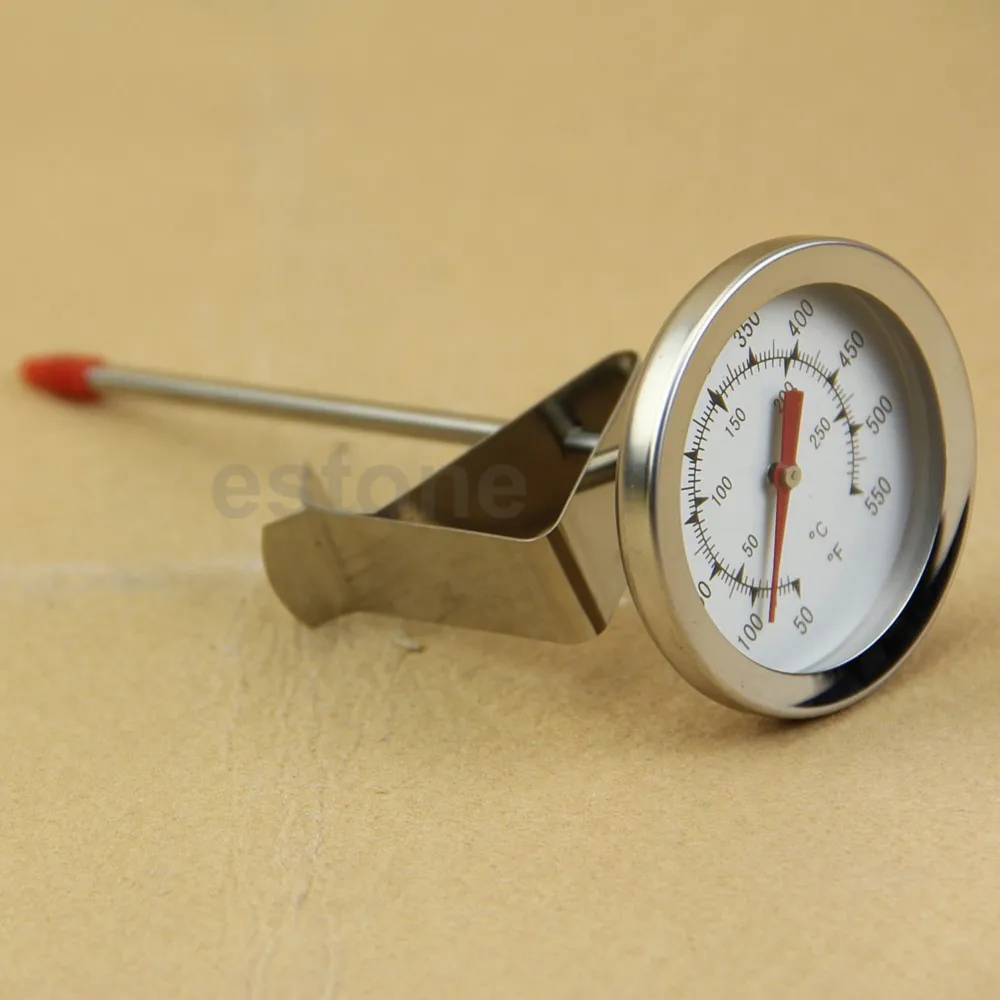 Convenient Precise Temperature Stainless Steel Meat Thermometer with Large Dial