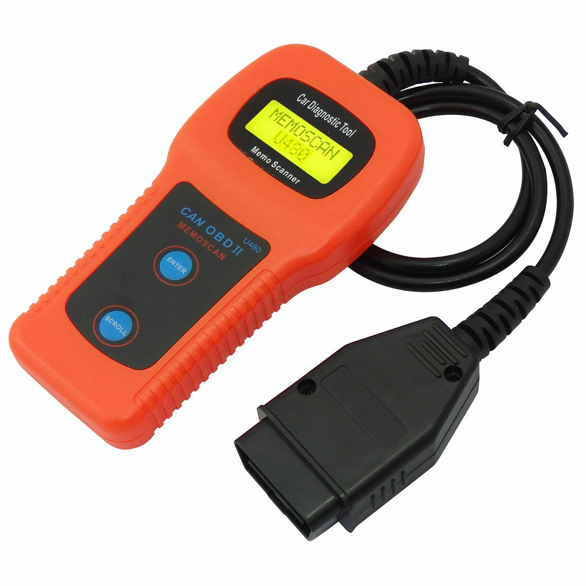 1 шт. Универсальный Автомобильный OBD2 сканер U480 ODB2 может считывать код двигателя автомобильный диагностический сканер инструмент OBDII автоматический диагностический ЖК-дисплей