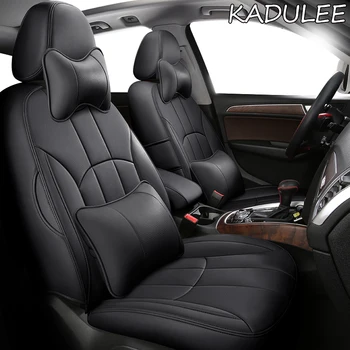 

KADULEE Custom Leather car seat covers For Volvo S80 XC60 S60 C30 S90 C70 V60 V40 XC90 XC40 S40 XC Classic Automobiles Seats
