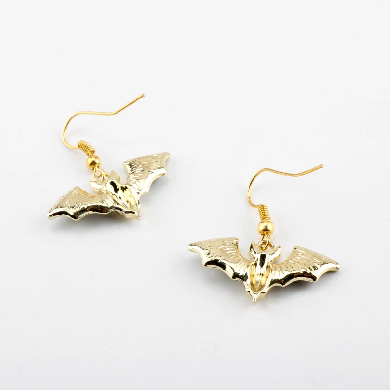 SPY x FAMILY Yor Earrings Fashion Enamel Bat Shape Flower Crystal Deco Pendant Ear Drop Jewelry Eardrop Accessory Party Gift