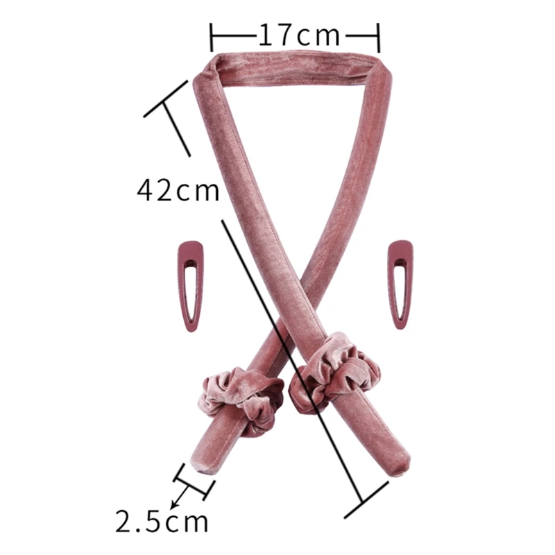 

Heatless Hair Curlers for Long Hair to Sleep in Overnight No Heat Curls Headband Rollers Curling