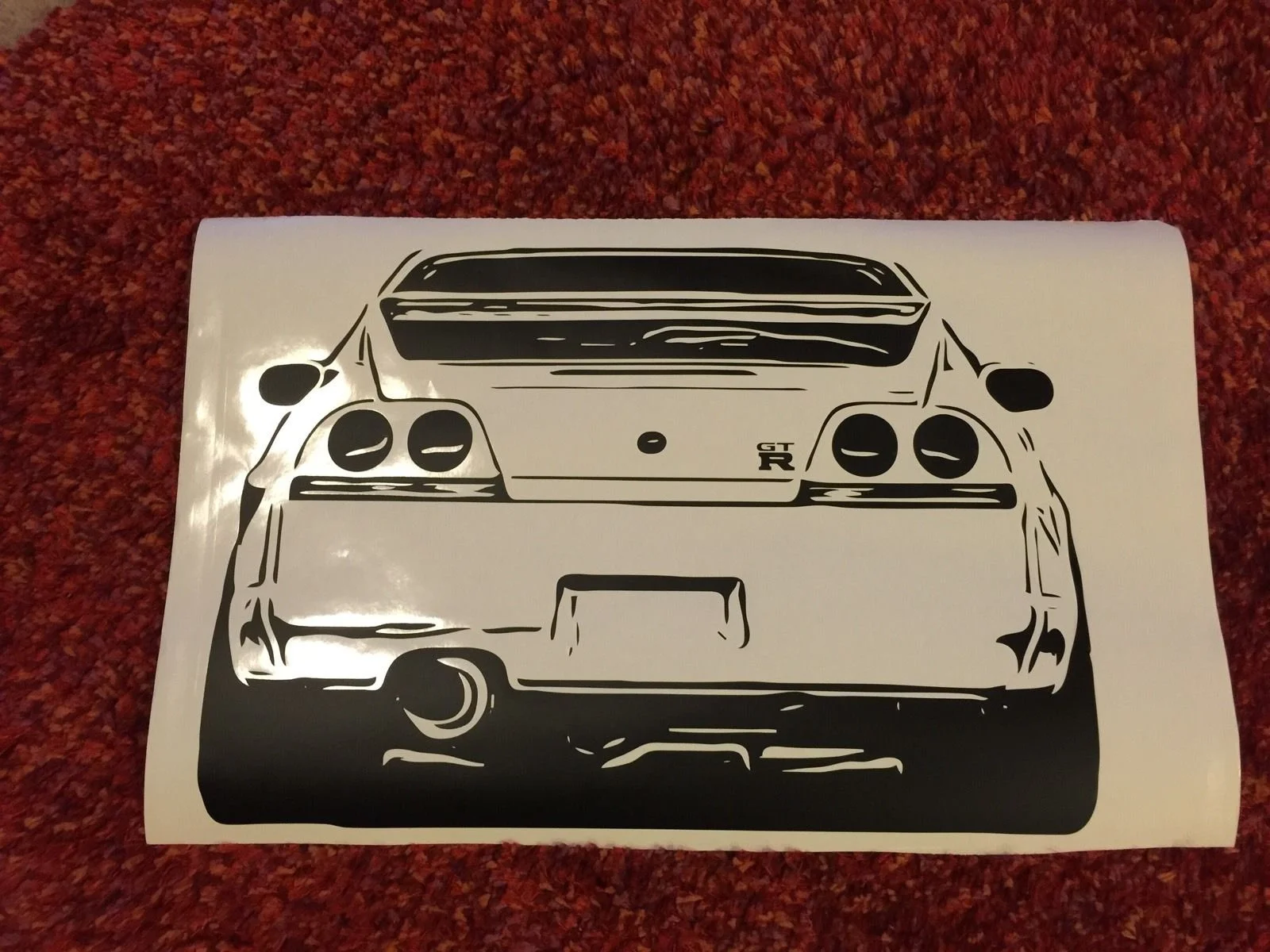 

For R33 GTR Nissan Skyline Nismo Epic Wall Art Vinyl Sticker Various Sizes