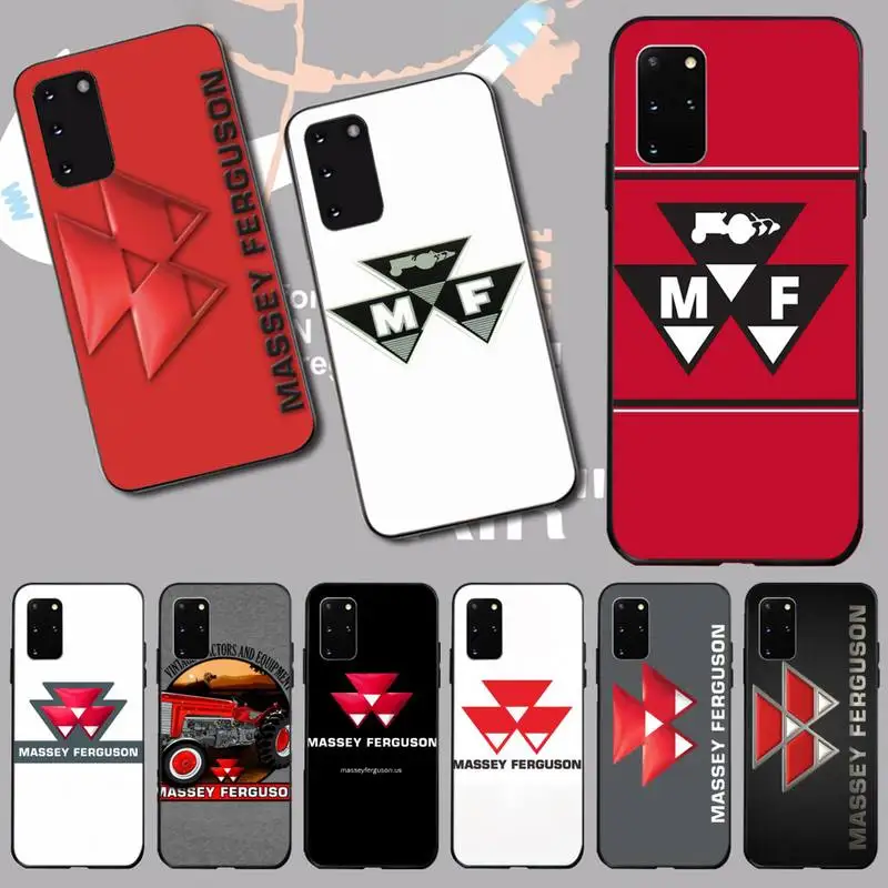 Милый чехол для телефона PENGHUWAN Massey Ferguson с логотипом Bling Samsung S20 plus Ultra S6 S7 edge S8 S9 S10 5G |