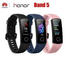 huawei Honor Band 4 Band 5 Smart Wirstband 50m водонепроницаемый фитнес-трекер монитор сердечного ритма во время сна оснастка умный Браслет