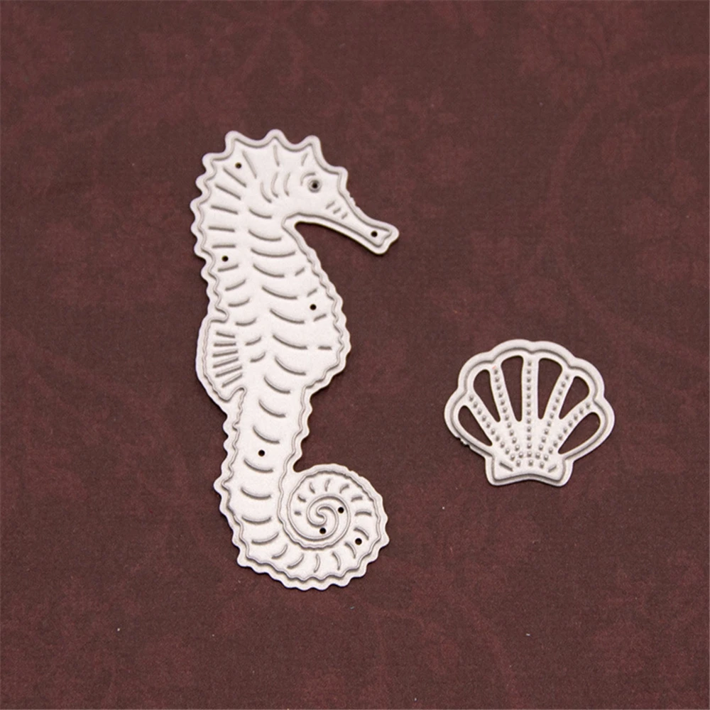 Seahorse металлические режущие штампы Скрапбукинг Ремесло срезы Рождество DIY альбом