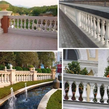 

Garden Roman Column Mold Edging Stone Effect DIY Courtyard Garden Plastic Paving Mould Path Maker Cement Pool Long