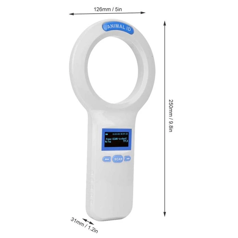 Животное чип для сканера USB FDX-B ID64 Ушная бирка маленький мини RFID Домашние животные мини чип для сканера для собаки кошки ID животное чип-ридер