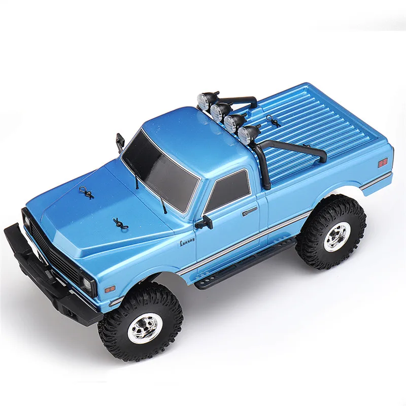 1/18 2.4G Mini Rock Crawler Off-road Indoor RC Car Waterproof ESC Motor 3Line Servo Vehicle Models