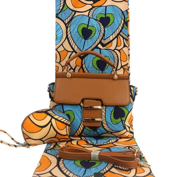 

Popular high quality hand bag african wax prints 6 yards wax fabric for sewing Clothes H17080201