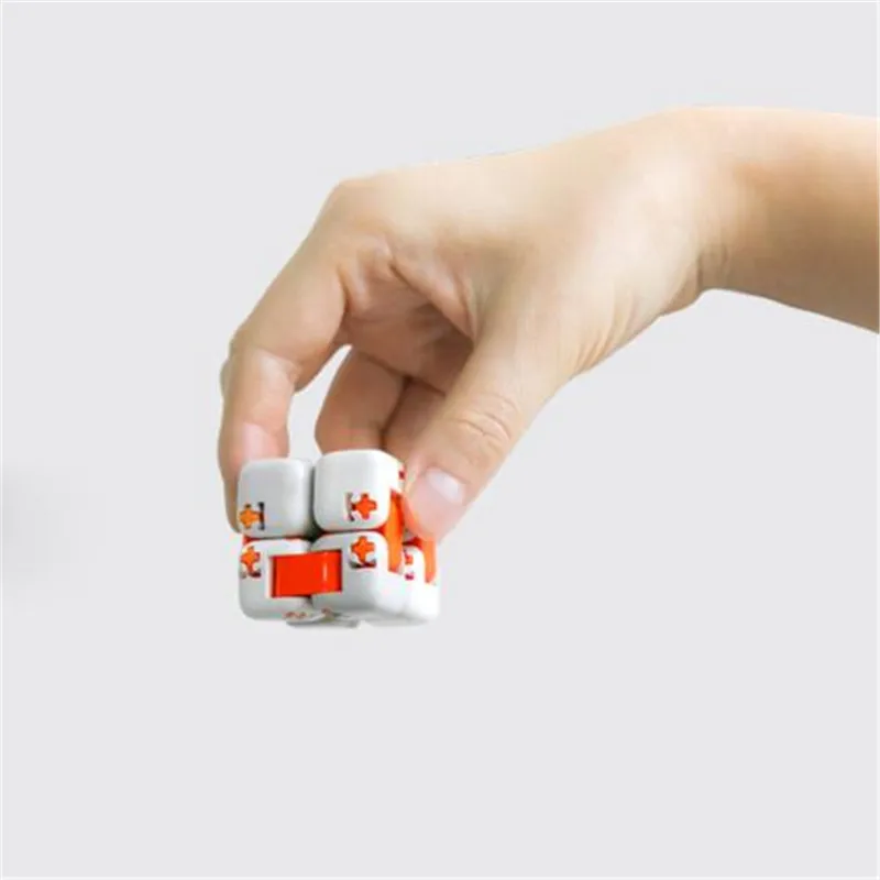 Оригинальные Xiao mi tu пальчиковые кубики mi строительный блок Spinner Intelligent Finger игрушки портативные умные игрушки подарок для детей