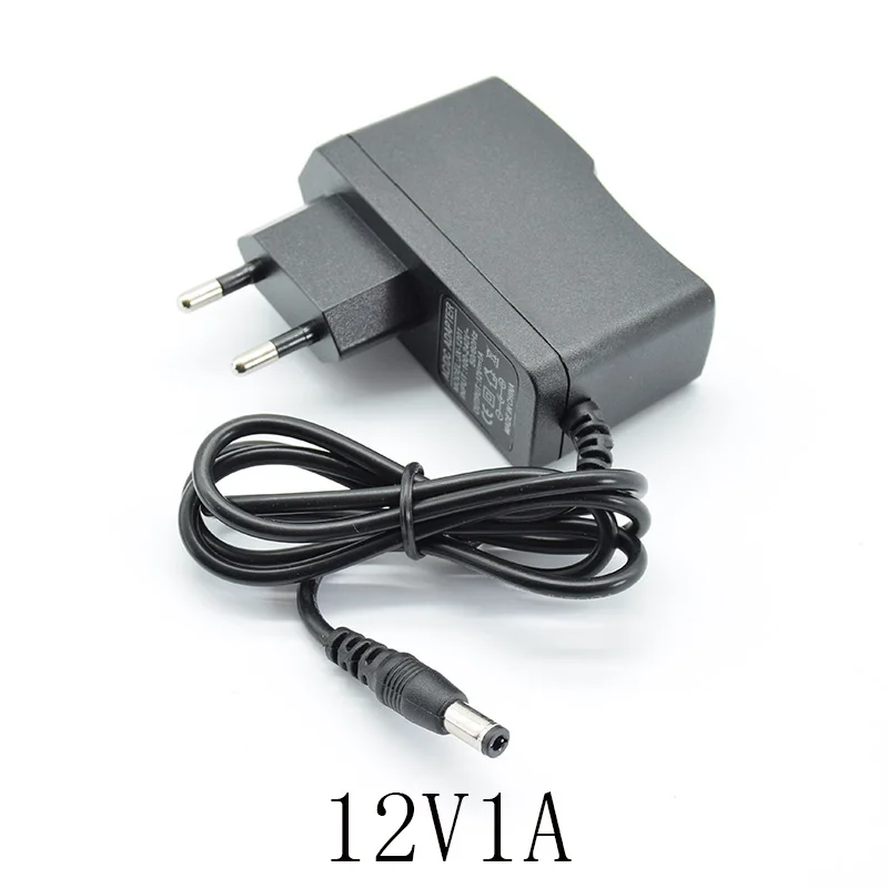 12V 1A AC 110-240V DC 12 V/15 V/24 V 1.5A 2A 2.5A mA 15V 2A 24V 1A Универсальный адаптер питания зарядное устройство адаптер ЕС Светодиодный светильник полосы - Цвет: 12V 1A