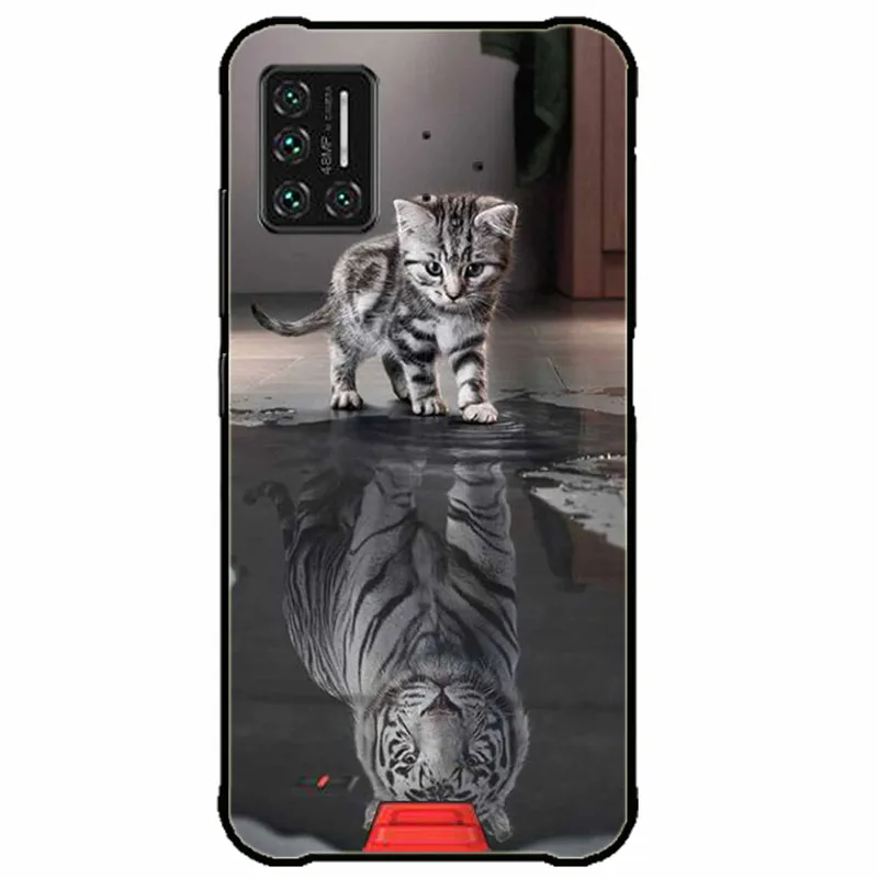 waterproof pouch for swimming For Umidigi Bison Case X10 Pro GT Silicone Soft Wolf Phone Cover For Umidigi Bison X10 Pro Case X10 TPU Fundas Paras Capa cute waterproof phone pouch Cases & Covers