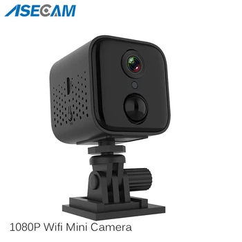 1080P Mini WiFi Camera IP Camera Wireless Home Security Camera Built-in Microphone with PIR Human Dynamic Detection Night Vision pir680 1 3 1080p pir camera mini human body heat monitoring human heat sensor motion detection camera night vision infrared