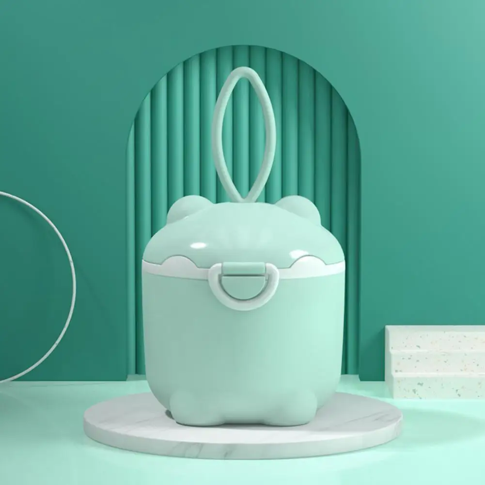 Infant Milk Powder Box Essential Cereal Toddler Snack Container Milk Powder Container Cartoon Portable Baby Food Storage Box