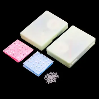 

Professional Steel Ear Nose Navel Body Piercing G un 72pcs Studs Tool Kit Set