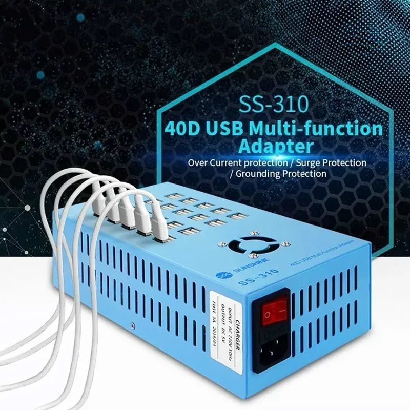 

SUNSHINE SS-310 Intelligent USB 40 Port USB Charging Universal High Power Multifunctional Arrangement And Interpolation