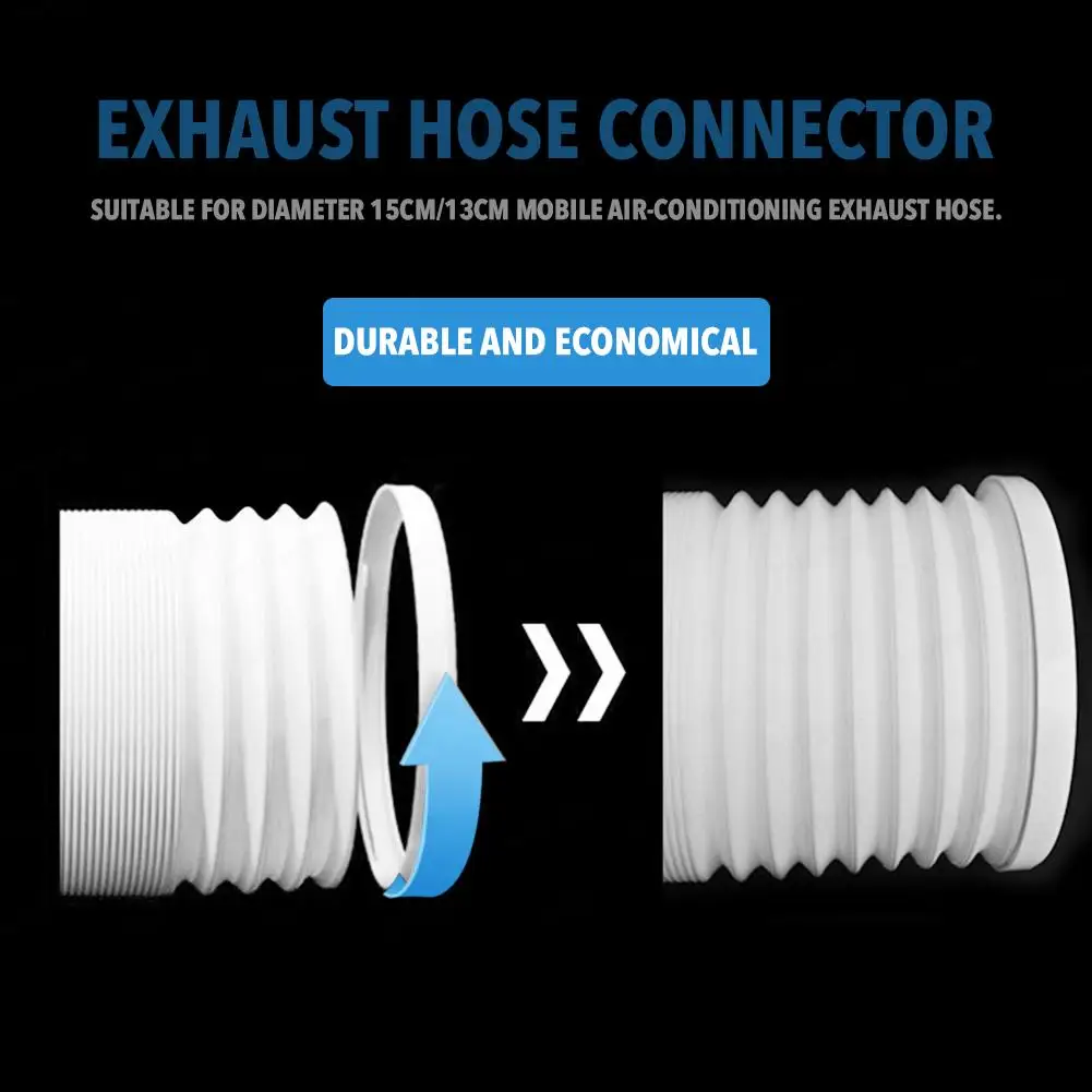 13/ 15cm Air Conditioner Exhaust Hose Snap Ring Exhaust Duct Interface