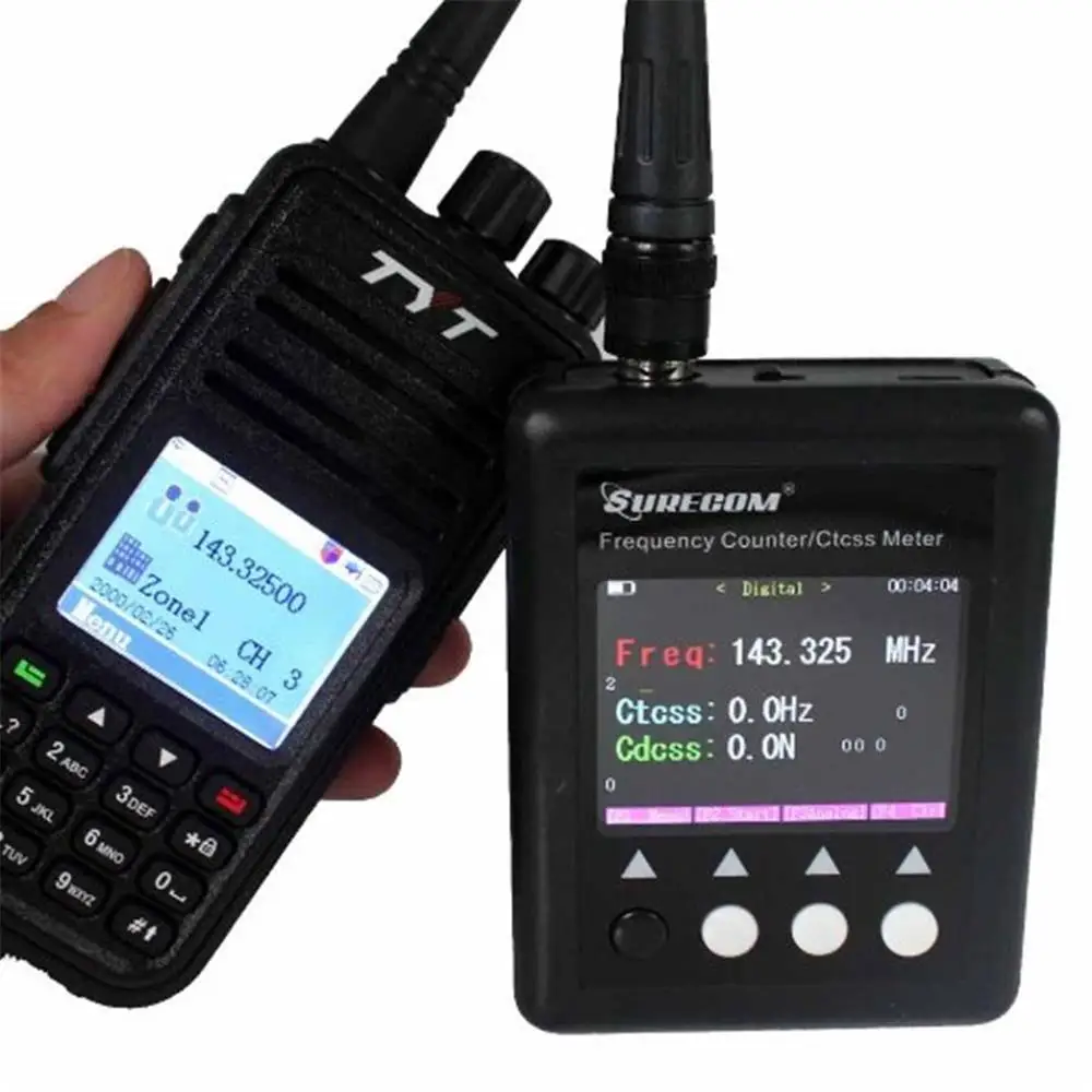 Новый SURECOM SF401 plus измеритель частоты радиочастотный счетчик 27 МГц-3000 МГц