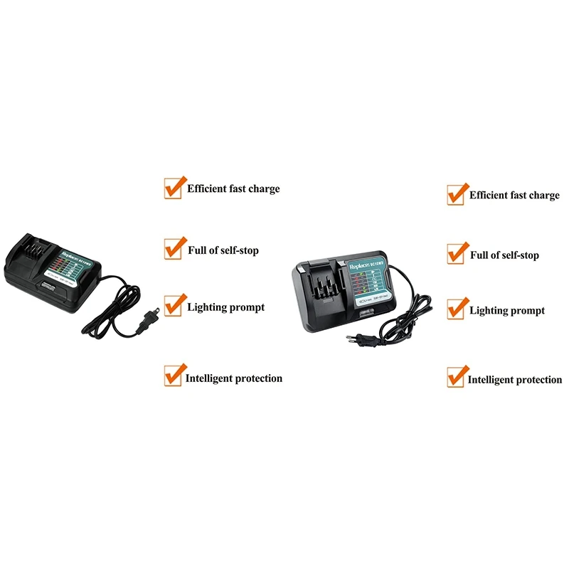 DC10WD Lithium Battery Charger for MAKITA 10.8V 12V BL1015 BL1016 BL1021B BL1041B FD05 DT03 RJ03Z SH02Z DC10SB | Электроника